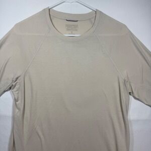 Patagonia Capilene Cool Trail T Shirt Athletic Top Beige Mens Size Small